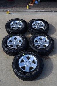 jeep wheels goodyear tires for sale