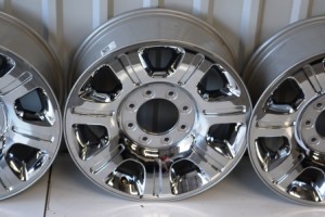 ford f250 chrome wheels oem