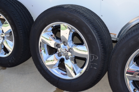 Dodge Ram 1500 20 inch chrome wheels