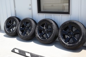Dodge Ram 20 inch black oem wheels
