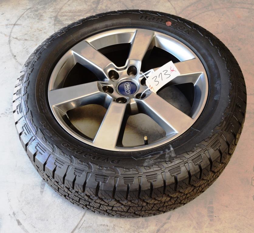ford f150 fx4 grey oem factory 20 inch wheel tire package
