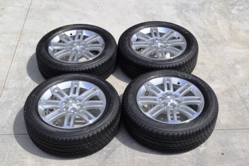 chevy traverse 20 inch alloy dealer take off wheels tire package