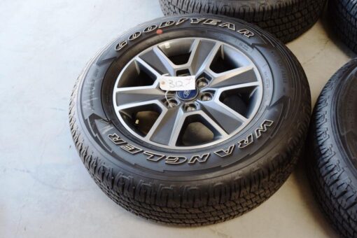 ford f150 18 inch fx fx4 grey oem factory wheels tire package